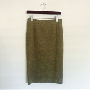 Narciso Rodriquez cashmere pencil skirt